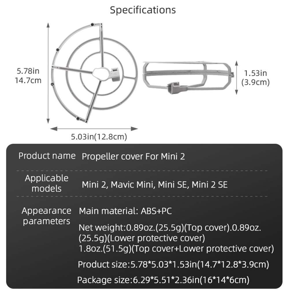 Propellers chutz schutz käfig  – Drone Propeller Guard Bewertung und Preis