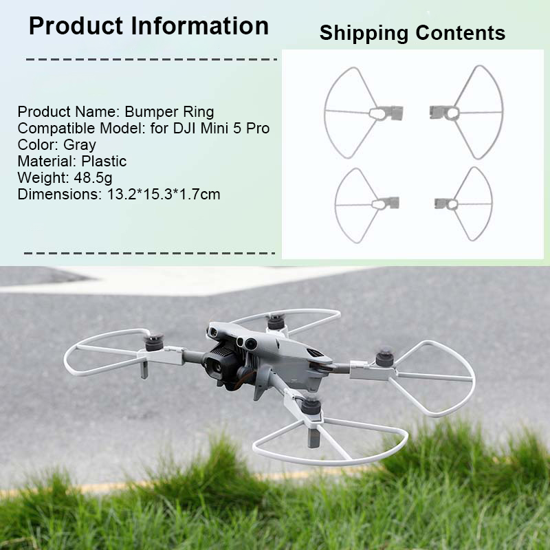 Für DJI Mini 5 Pro Schutzring  – Drone Propeller Guard Bewertung und Preis